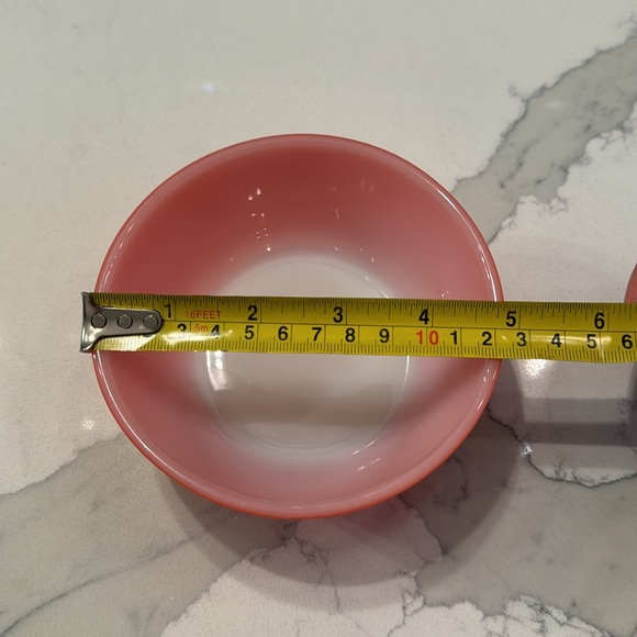 Small Fire king red orange vintage bowl 🔥 - Picture 6 of 7